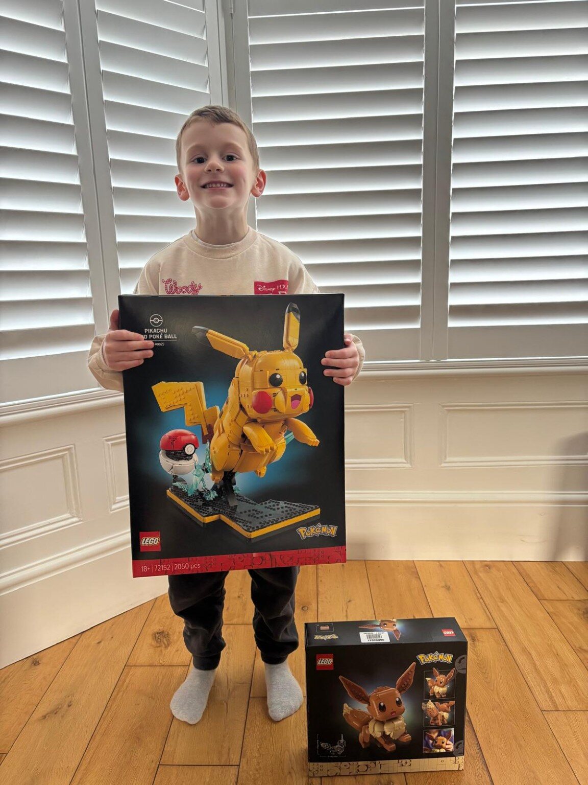 The Founders Drop LEGO Pokémon prize bundle after delivery